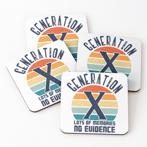 Item preview, Generation X Lots Of Memories No Evidence Retro Nostalgia Gen X Humor designed and sold by HumansStuck12.