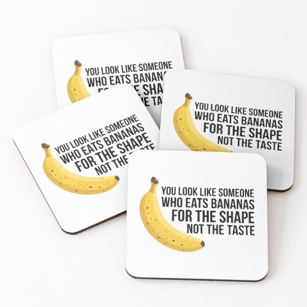 Item preview, Funny Banana Shape Quote - Sarcastic Adult Humor Joke designed and sold by raedattia.