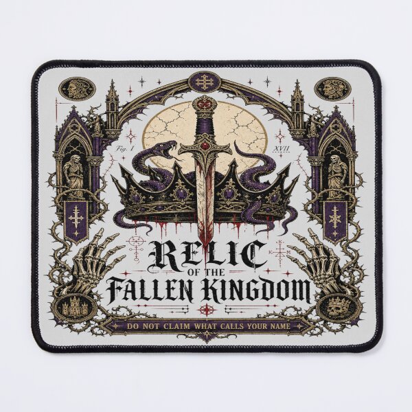 Item preview, Gothic Crown Dagger Dark Fantasy Relic Art designed and sold by InkspirationGraphics.