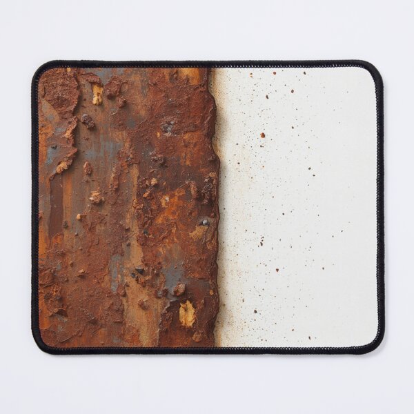 Item preview, Heavy Crusty Iron Rust and White Minimalist Space designed and sold by The Rust Lab.