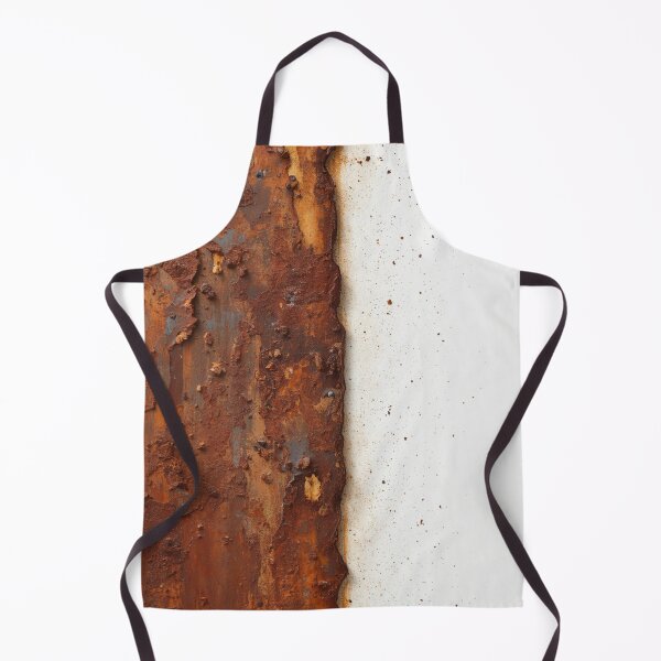 Item preview, Heavy Crusty Iron Rust and White Minimalist Space designed and sold by The Rust Lab.