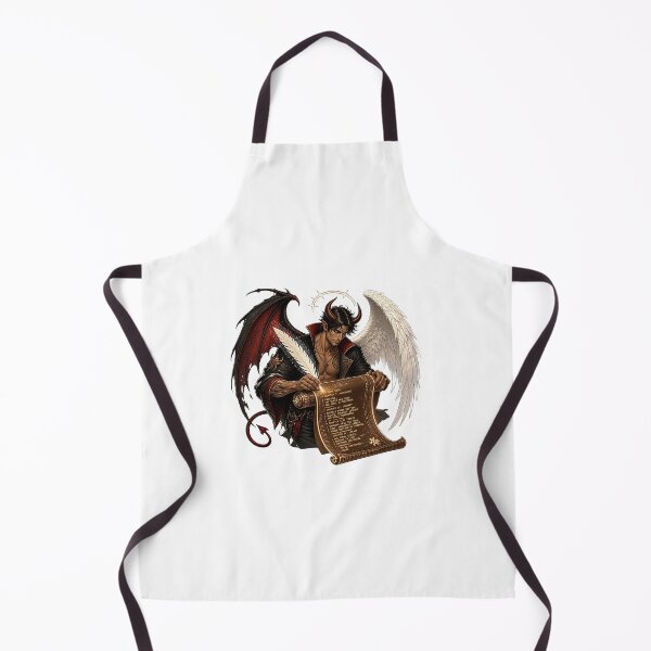 Item preview, The Game Saga Scribe – Devil Angel Chronicler designed and sold by Artisan Finds Online.