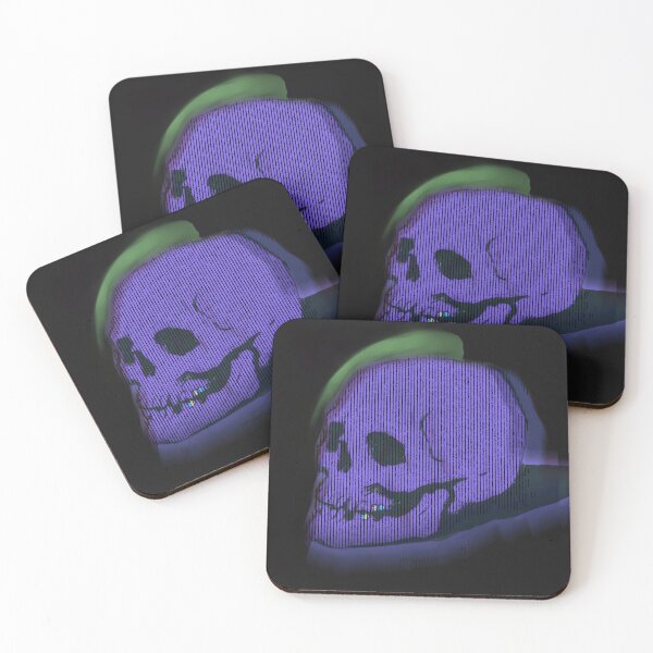 Item preview,     Neon Glitch Skull Study designed and sold by MikZviagin.