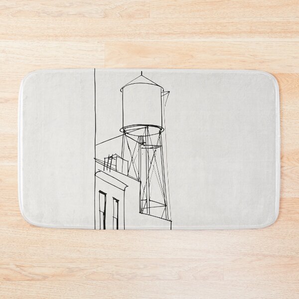Item preview, New york Water Tank Silhouette - The New York Series #6 designed and sold by lautir.