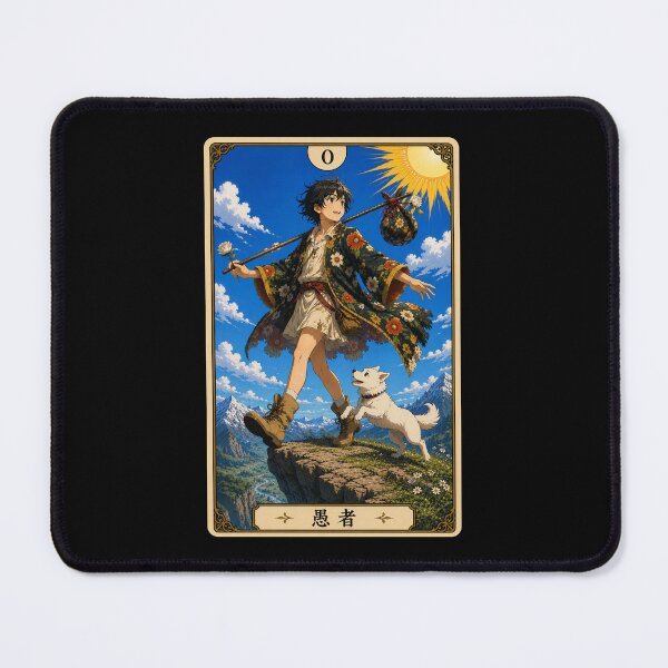 Item preview, Tarot card the fool in anime style designed and sold by ProjecTees.