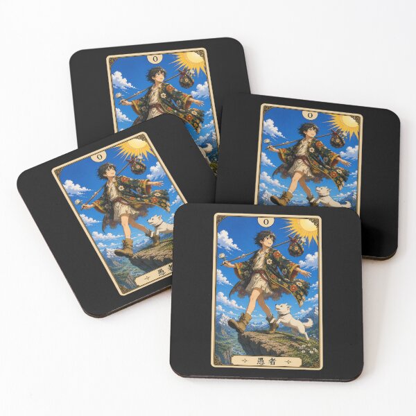 Item preview, Tarot card the fool in anime style designed and sold by ProjecTees.