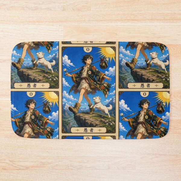 Item preview, Tarot card the fool in anime style designed and sold by ProjecTees.
