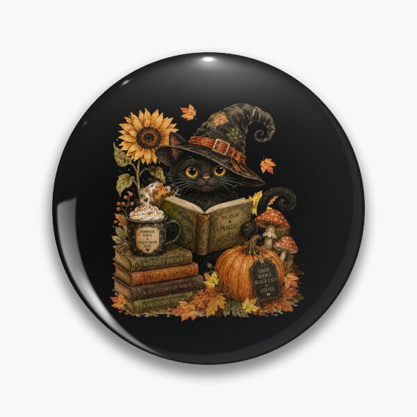 Item preview, Vintage Black Cat Halloween Retro Aesthetic designed and sold by tamdevo1.
