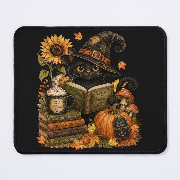 Item preview, Vintage Black Cat Halloween Retro Aesthetic designed and sold by tamdevo1.