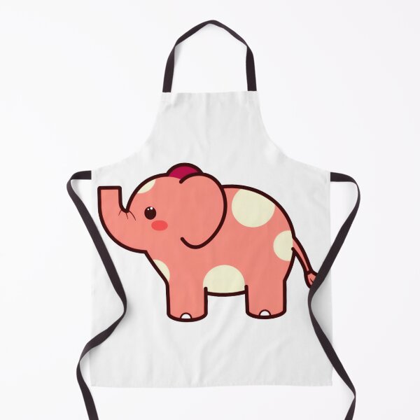 Item preview, Cute Kawaii Pink Elephant Cartoon, Adorable Baby Elephant, Sweet Animal Sticker, Minimal Cute Graphic for Kids & Animal Lovers designed and sold by PrintelloTH.