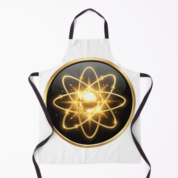 Item preview, Golden Atom Core Luxury Science Symbol designed and sold by simaso.