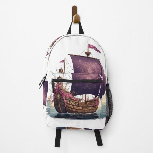 Item preview, Phoenician Ship Purple Sail designed and sold by carthagia.
