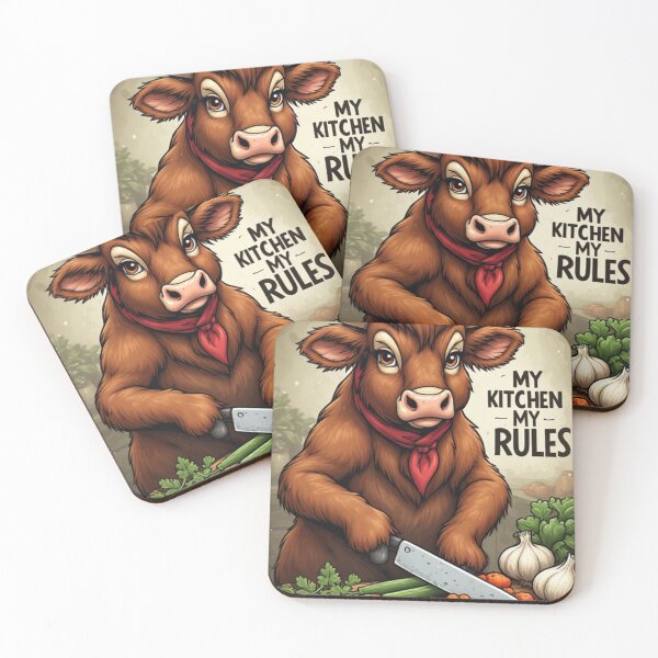 Item preview, My Kitchen, My Rules designed and sold by halibutgoatramb.