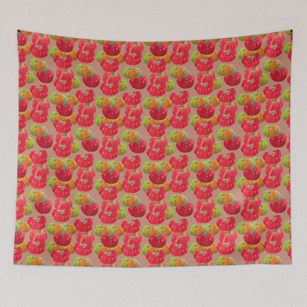Item preview, Heirloom Tomatoes Watercolour Painting Pattern designed and sold by rachelmcintyreart.
