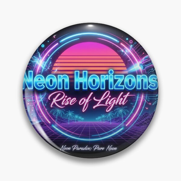 Item preview, Neon Horizons – Rise of Light designed and sold by Neo Tokio.
