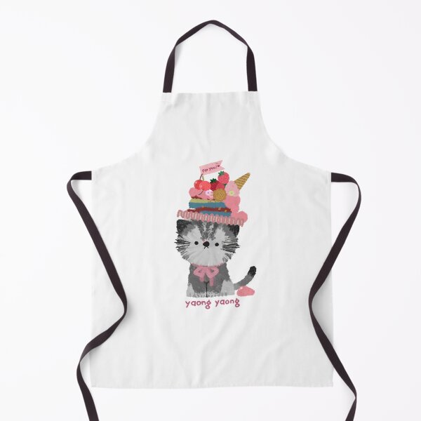 Item preview, Cute Kitten with Strawberry Cake Party Hat designed and sold by moonjar-art.