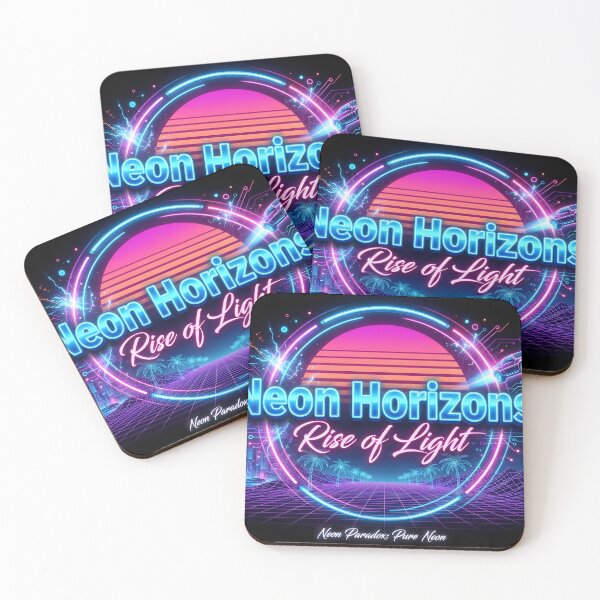 Item preview, Neon Horizons – Rise of Light designed and sold by Neo Tokio.