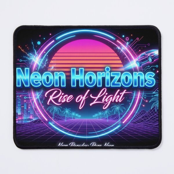 Item preview, Neon Horizons – Rise of Light designed and sold by Neo Tokio.