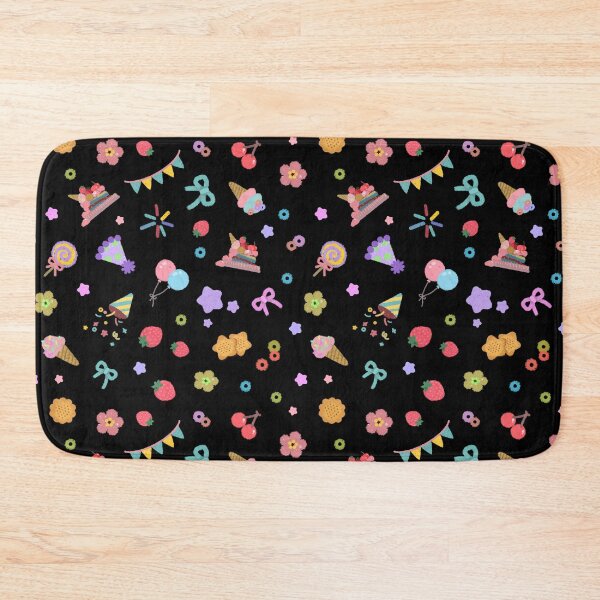 Item preview, Cute Kitten with Strawberry Cake Party Hat designed and sold by moonjar-art.
