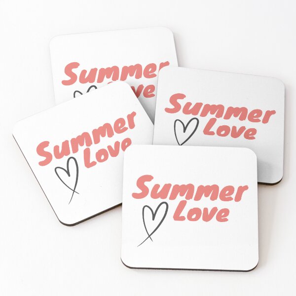 Item preview, Summer Love Typography Cute Romantic Heart Minimalist Design designed and sold by HYPNK.