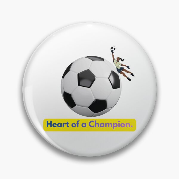 Item preview, Heart of a Champion Soccer SVG | Football Player SVG | Sports Quote SVG | Cricut Cut File | PNG | DXF | EPS designed and sold by UrbanEchoHub.