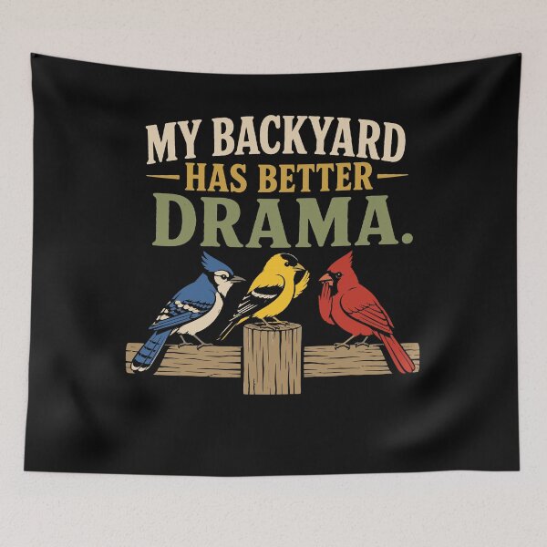 Item preview, Backyard Birdwatching Bird Lover Bird Nerd Gift designed and sold by AndreasMei.