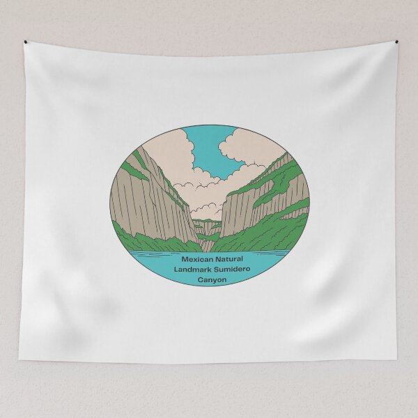 Item preview, Mexican Natural Landmark Sumidero Canyon Mexico Travel Explorer designed and sold by Simsimah26Parks.