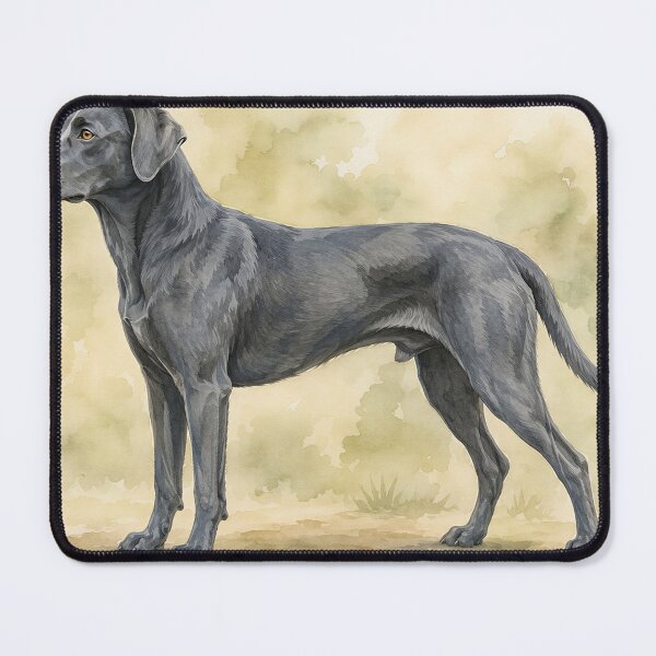 Item preview, Blue Lacy Title: Blue Lacy Dog Watercolor Painting - Texas State Breed designed and sold by RebelPawz.