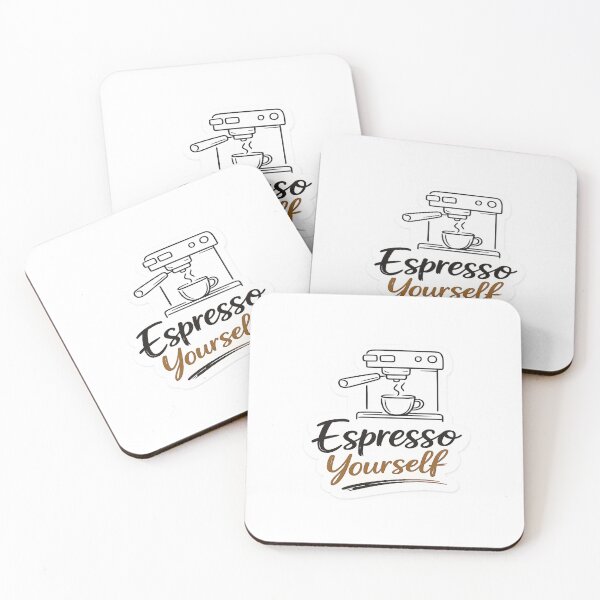 Item preview, Espresso Yourself Sticker designed and sold by Genzfirevibes.