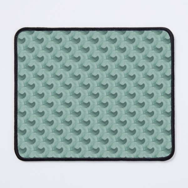 Item preview, Retro Circle Swirl Pattern in Teal designed and sold by Artistestella.