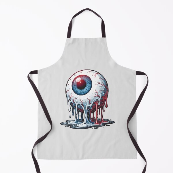 Item preview, Melting Eyeball Groovy Creepy Graphic designed and sold by BrownHorse90s.