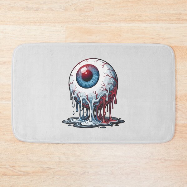 Item preview, Melting Eyeball Groovy Creepy Graphic designed and sold by BrownHorse90s.