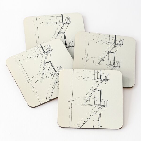 Item preview, Tribeca Fire Escape - The New York Series #7 designed and sold by lautir.