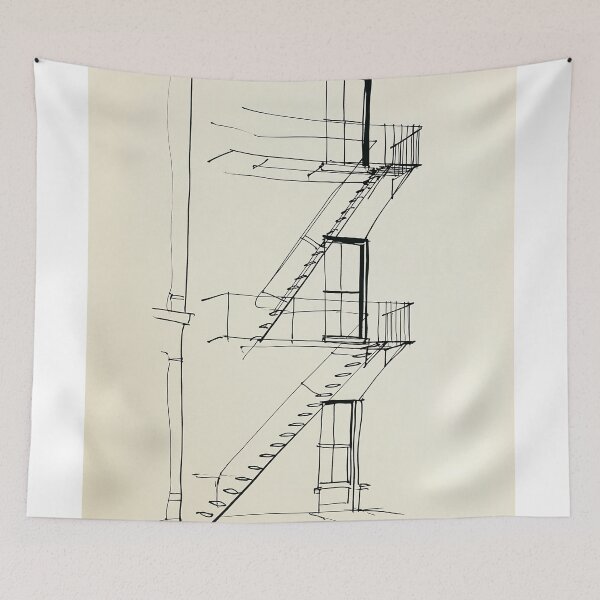 Item preview, Tribeca Fire Escape - The New York Series #7 designed and sold by lautir.