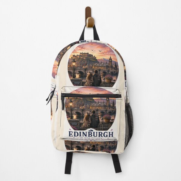 Item preview, Edinburgh In Our Hearts Home Is Where We Wander designed and sold by BagFactoryUK.
