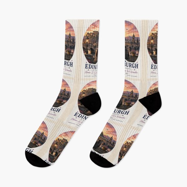Item preview, Edinburgh In Our Hearts Home Is Where We Wander designed and sold by BagFactoryUK.
