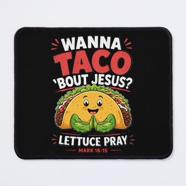 Item preview, Wanna Taco Bout Jesus Christian Cinco de Mayo designed and sold by OlakunleOloroz.