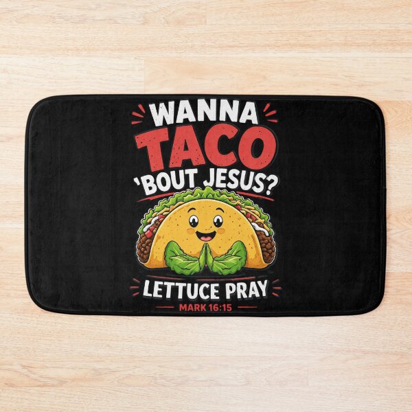 Item preview, Wanna Taco Bout Jesus Christian Cinco de Mayo designed and sold by OlakunleOloroz.