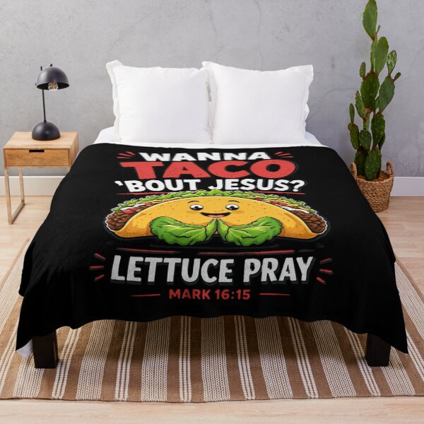 Item preview, Wanna Taco Bout Jesus Christian Cinco de Mayo designed and sold by OlakunleOloroz.