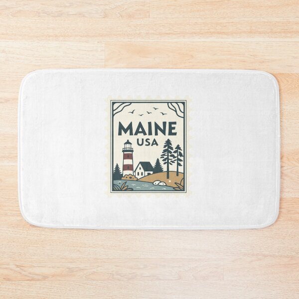 Item preview, Maine Usa State Pride New England Travel Souvenir designed and sold by Simsimah26Parks.
