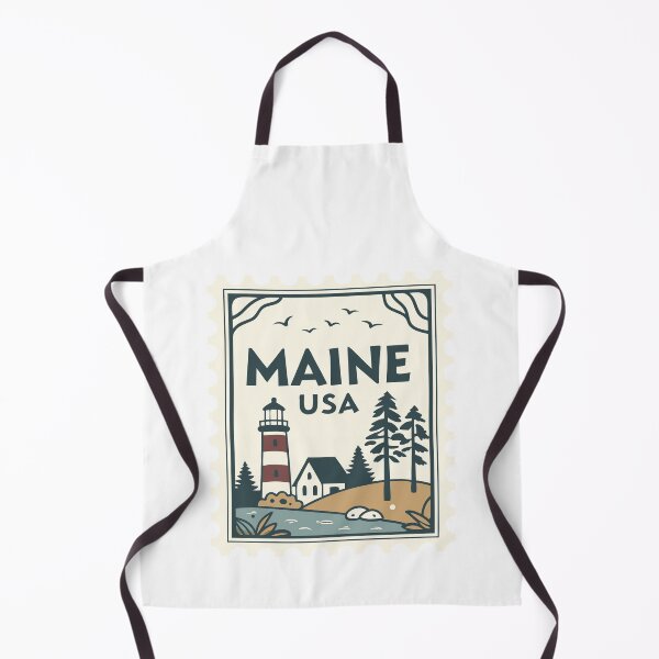 Item preview, Maine Usa State Pride New England Travel Souvenir designed and sold by Simsimah26Parks.