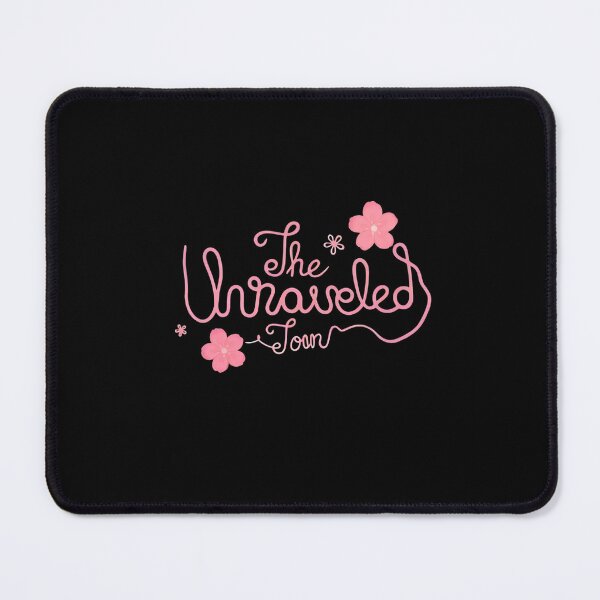 Item preview, Olivia Rodrigo The Unraveled Tour Pink Floral Typography designed and sold by Lenschoolmann.