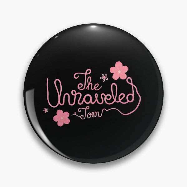 Item preview,  Olivia Rodrigo The Unraveled Tour Pink Floral Typography designed and sold by Lenschoolmann.