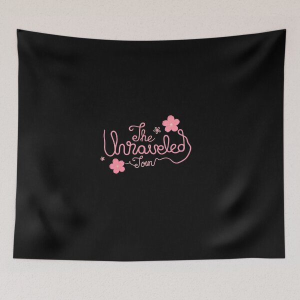 Item preview,  Olivia Rodrigo The Unraveled Tour Pink Floral Typography designed and sold by Lenschoolmann.