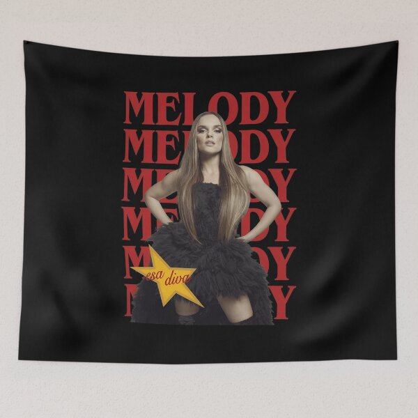 Aperçu de l'œuvre Portrait de Melodyy Diva Rouge créée et vendue par scarryLoopOP.