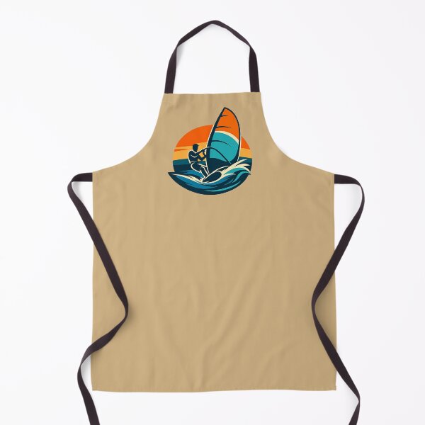 Item preview, Modern Windsurfer Wave T-Shirt | Bold Ocean Sunset Sports Design designed and sold by SilentPowerArt.