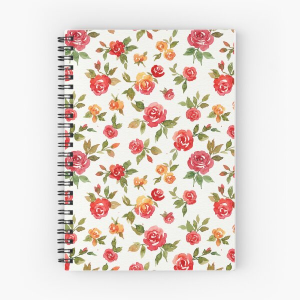 Item preview, Charming Watercolor Wildflower Rose Pattern designed and sold by wissal.studio.