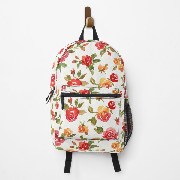 Item preview, Charming Watercolor Wildflower Rose Pattern designed and sold by wissal.studio.