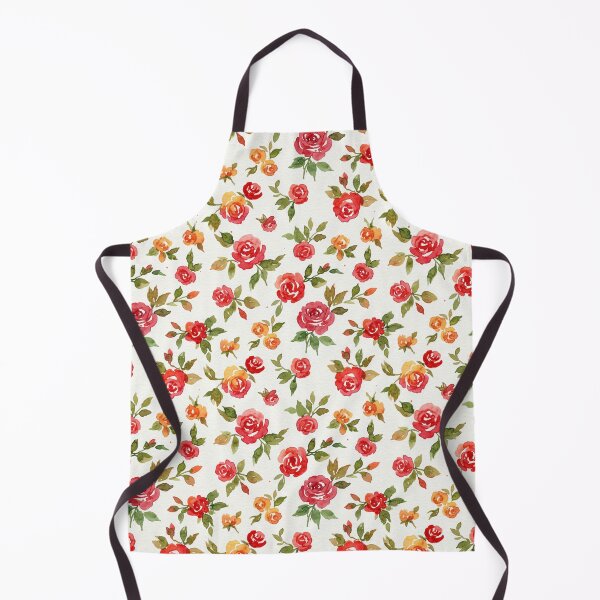 Item preview, Charming Watercolor Wildflower Rose Pattern designed and sold by wissal.studio.