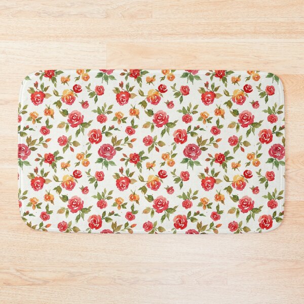 Item preview, Charming Watercolor Wildflower Rose Pattern designed and sold by wissal.studio.